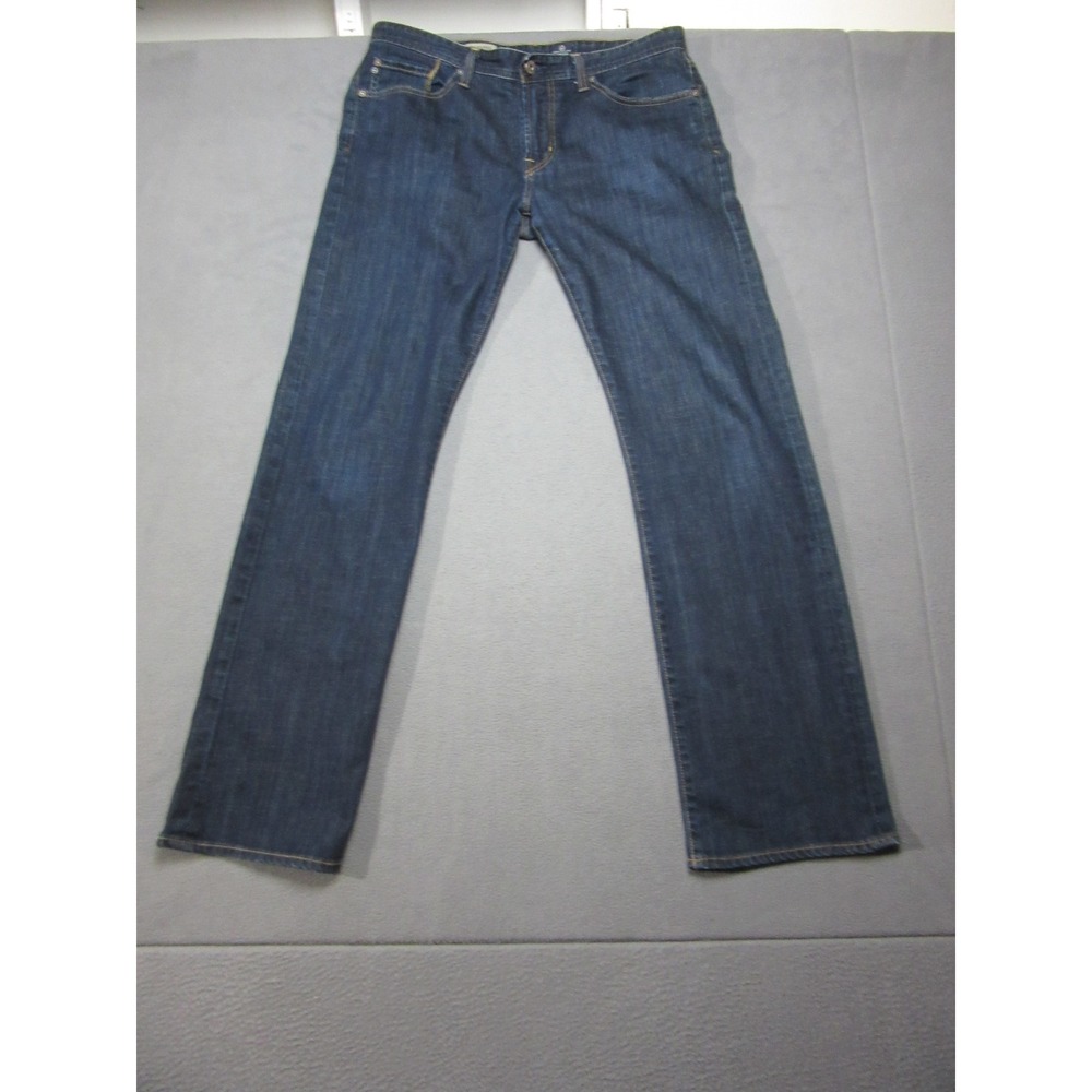 AG Adriano Goldschmied Protege  Jeans Mens 36x34 Blue Straight Leg Stretch